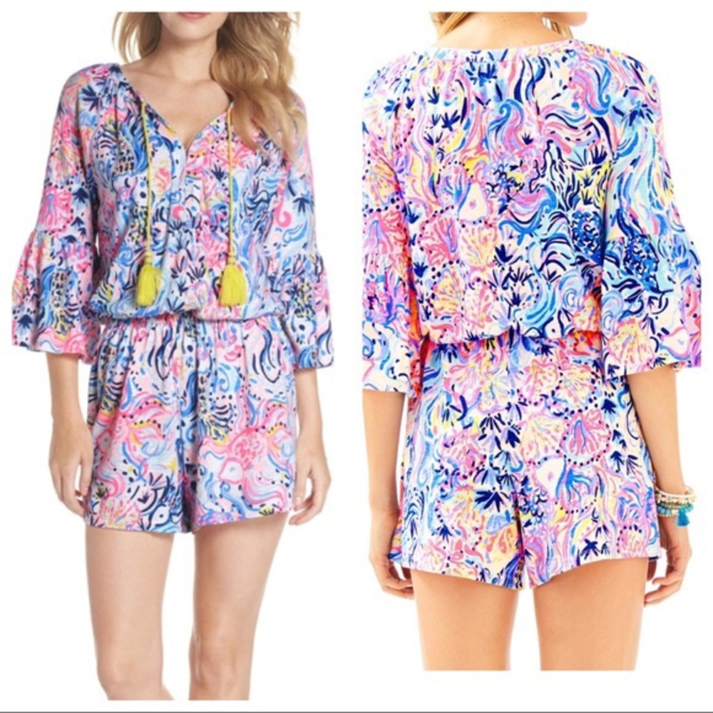Lilly Pulitzer Del Lago Romper